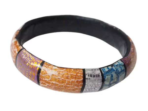 Argile polymere bracelet jonc craquelés